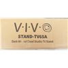 Image 3 : DARK WALNUT EASEL STUDIO TV STAND
