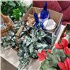 Image 3 : 3 BOXES OF ESTATE GOODS, BASKETS, VASES ETC