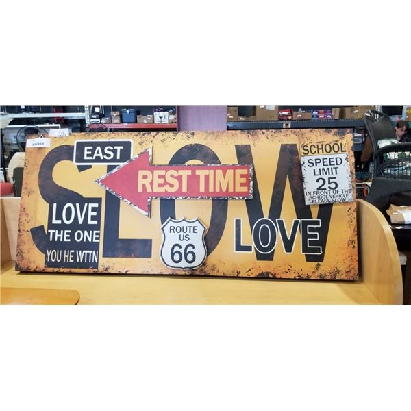 ROUTE 66 SIGN 42" WIDE