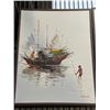 Image 1 : 3 ACRYLIC PETER LEE PAINTINGS