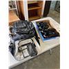 Image 1 : 2 PAIR OF SHOES WITH 3 BAGS COMPUTER OVERNIGHT AND SPORTS