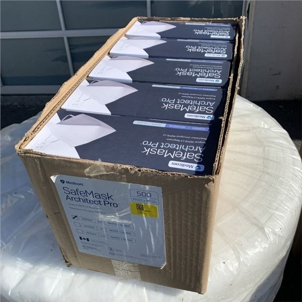BOX OF NEW SAFEMASK ARCHITECT PRO RESPIRATORS