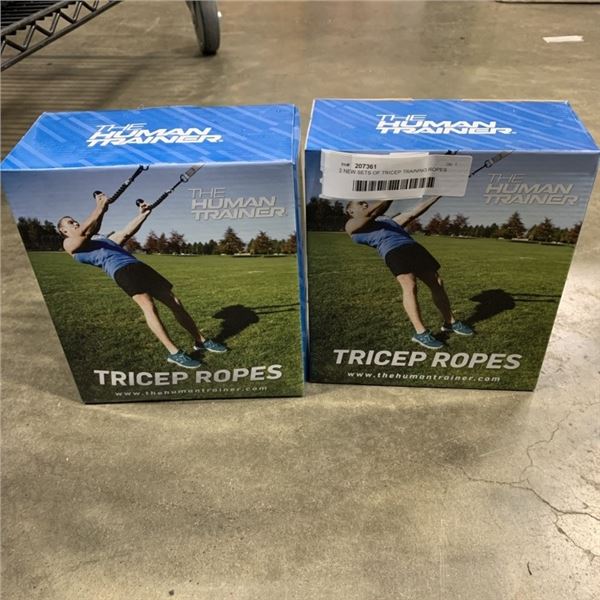 2 NEW SETS OF TRICEP TRAINING ROPES