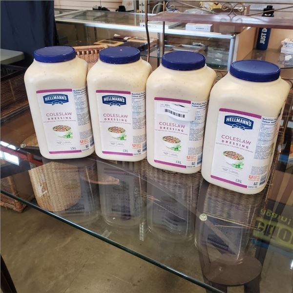 4 3.78L HELLMANS COLESLAW DRESSING