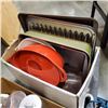 Image 2 : 2 BOXES OF CANNISTERS AND COOKWARE
