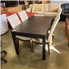 Image 1 : DINING TABLE WITH FOUR CHAIRS