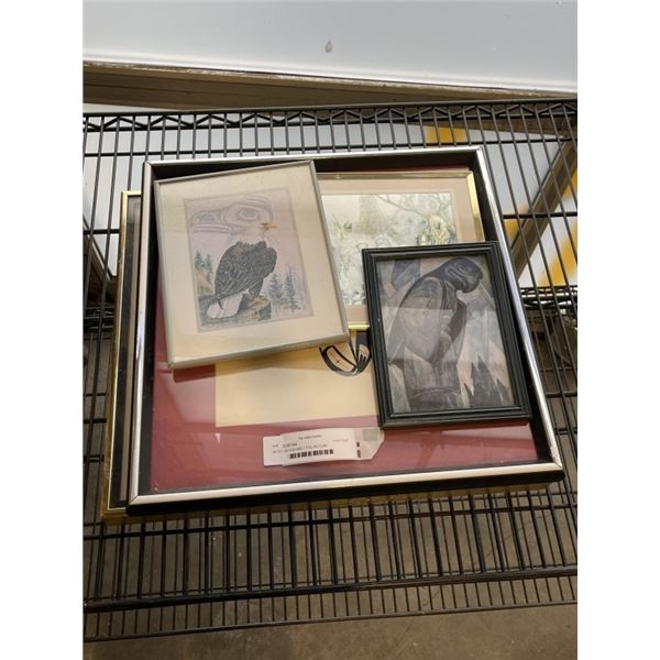 (4) 1ST NATION AND 1 FOIL PICTURE