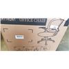 Image 2 : BRAND NEW MESH BACK OFFICE CHAIR, GREY AND WHITE, RETAIL $249