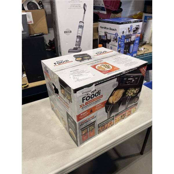 NINJA FOODI 4IN1 10QT DUALZONE AIR FRYER - TESTED WORKING, RETAIL $269