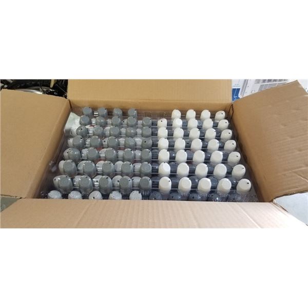 CASE OF 525 MINI SALT AND PEPER SHAKER SETS