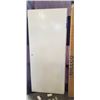 Image 3 : 2 NEW 34" MODERN WHITE INTERIOR DOORS WITH DOOR FRAMES "36 WITH FRAME, HINGES INCLUDED, OVER $150 RE