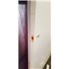 Image 5 : 2 NEW 34" MODERN WHITE INTERIOR DOORS WITH DOOR FRAMES "36 WITH FRAME, HINGES INCLUDED, OVER $150 RE