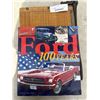 Image 1 : VINTAGE PAPER CUTTER AND 100 YEARS OF FORD HARDCOVER BOOK