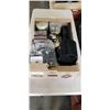 Image 1 : BOX OF GPS, DVD-R DISC WALKIE TALKIES AND MORE