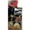 Image 3 : BOX OF GPS, DVD-R DISC WALKIE TALKIES AND MORE