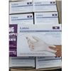 Image 2 : 10 BOXES OF LATEX GLOVES SIZE MEDIUM