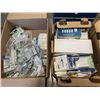 Image 1 : 2 BOXES OF ASSORTED NEW ELECTRICAL ITEMS