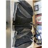 Image 1 : 3 ABERCROMBIE AND FITCH LEATHER SLEEVED JACKET, SIZE SMALL