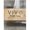 Image 2 : DARK WALNUT EASEL STUDIO TV STAND