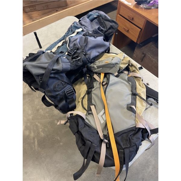 2 HIKING BACKPACKS