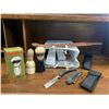 Image 1 : 6 STRAIGHT RAZORS, 6 SHAVING BRUSHES AND STRAP