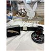 Image 1 : PLAYBOY LIGHT UP SIGN, DEATH ROW RECORDS ASH TRAY AND WINE CORKSCREW