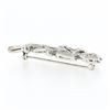 Image 6 : Vintage Platinum 1.98 ctw Baguette Marquise Old Cut Diamond Spray Flame Pin Broo