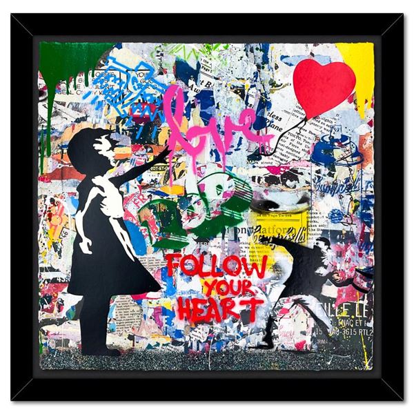 Balloon Girl by Mr Brainwash Original