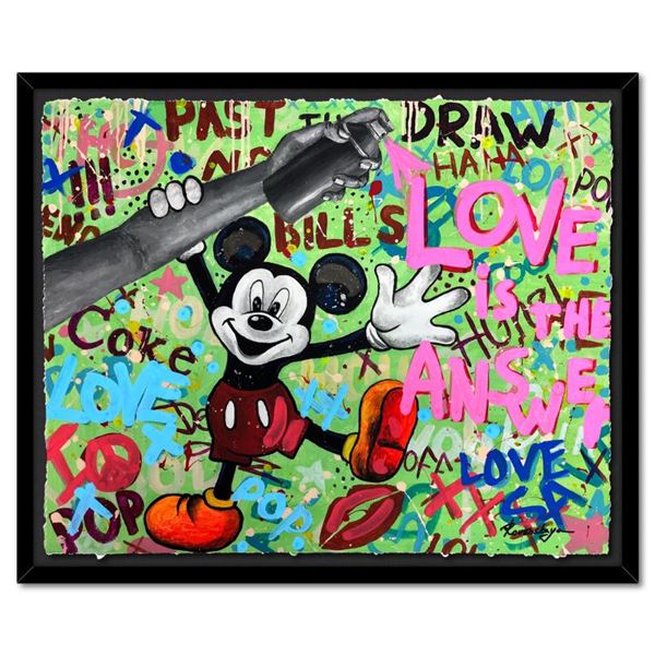 Mickey Mouse In Love by Rovenskaya Original