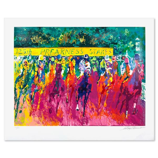 125th Preakness Stakes by LeRoy Neiman (1921-2012)