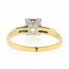Image 7 : Antique Edwardian 14k TT Gold 0.43 ctw European Diamond w/ Accents Engagement Ri