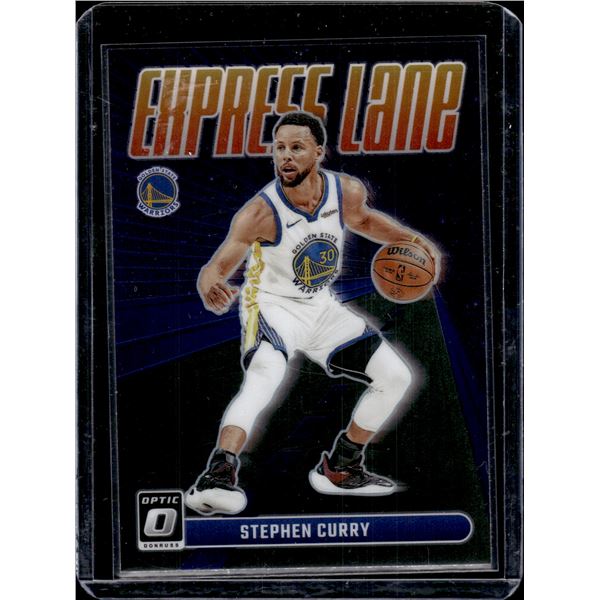 Stephen Curry Express Lane Holo Prizm 2023-24 Optic #25