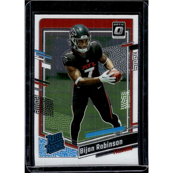 Bijan Robinson RC 2023 Donruss Optic #206
