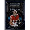Image 1 : Christian McCaffrey Supernova Die Cut /50 2022 Obsidian #SN-CMC
