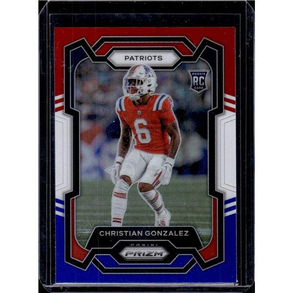 Christian Gonzalez Red/White/Blue Prizm RC 2023 Prizm #369