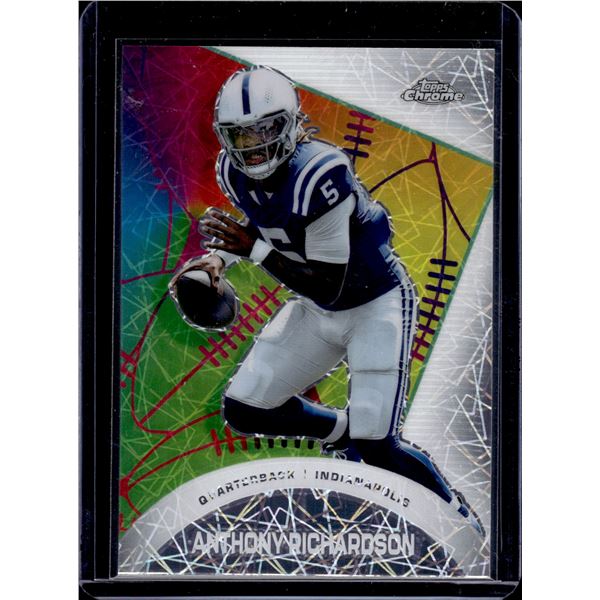 Anthony Richardson All Etch Lazer Refractor RC 2023 Topps Composite #CAE-24
