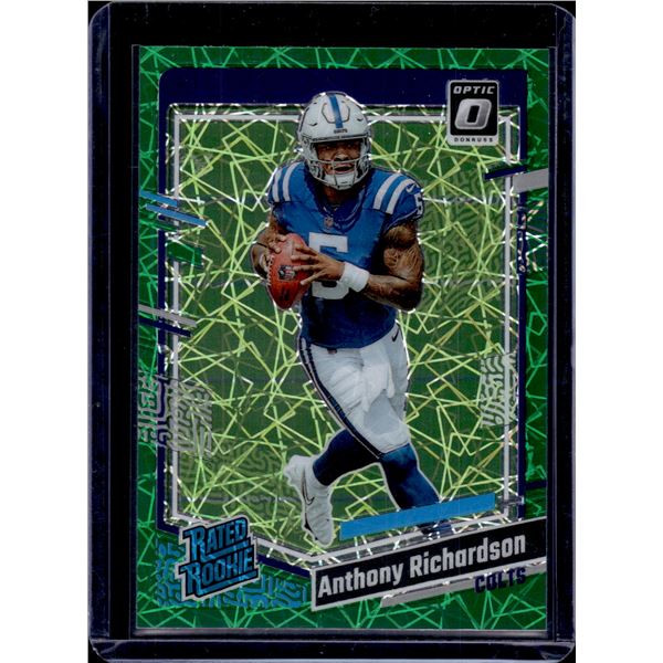 Anthony Richardson Green Velocity Prizm RC 2023 Optic #247