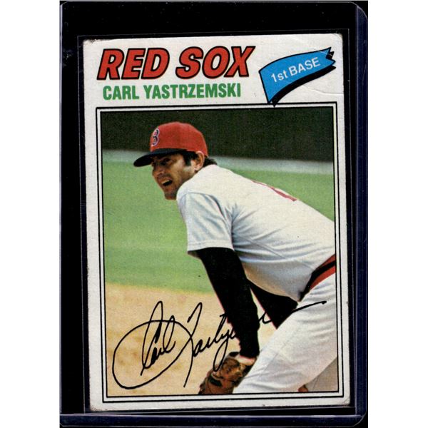 Carl Yastrzemski 1977 Topps #480