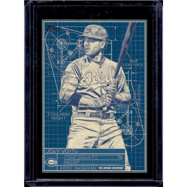 Joey Votto Blueprints Black /299 2024 Topps #SB-16