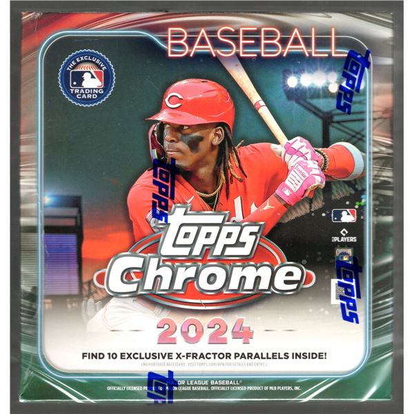 2024 Topps Chrome Baseball Mega Box