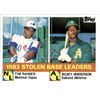 Image 1 : Ricky Henderson 1984 Topps 134