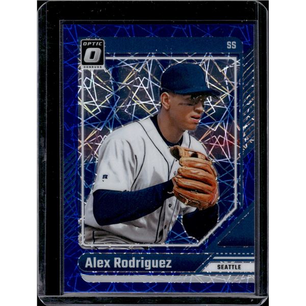 Alex Rodriguez Blue Velocity Prizm 2024 Optic #6