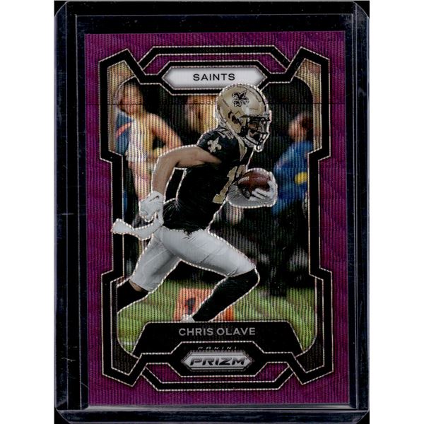 Chris Olave Purple Wave Prizm /99 2023 Prizm #212