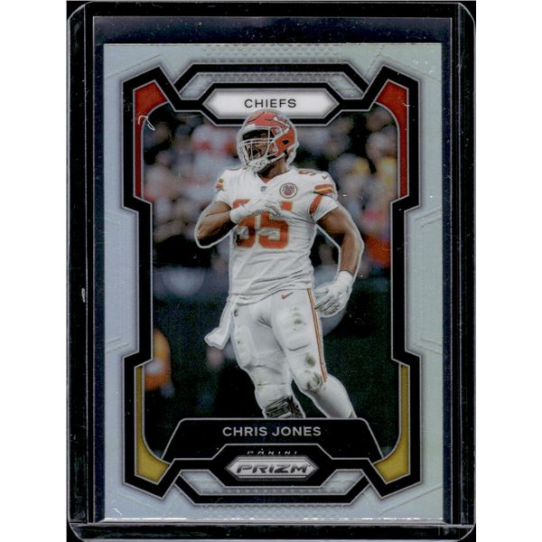 Chris Jones Silver Prizm 2023 Prizm #142