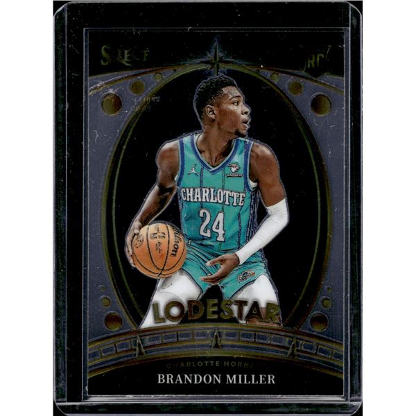 Brandon Miller RC Lodestar 2023-24 Panini Select #3