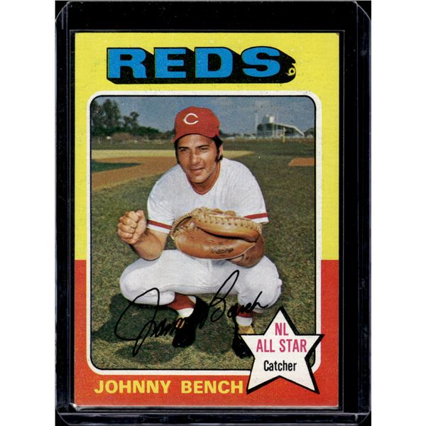 Johnny Bench 1975 Topps #260