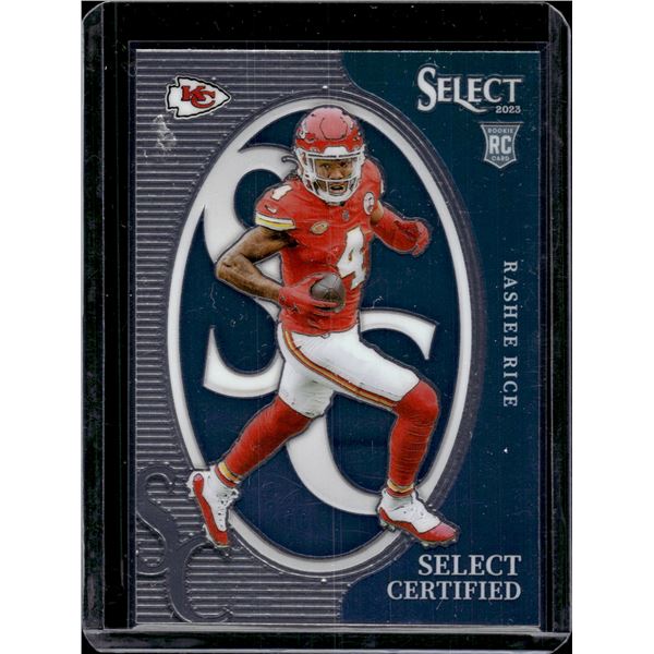Rashee Rice Select Certified RC 2023 Select #CRO-RRI