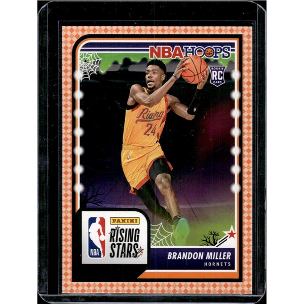 Brandon Miller Orange Parallel RC 2023-24 Haunted Hoops #298
