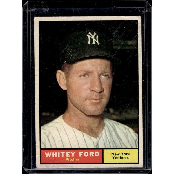 Whitey Ford 1961 Topps #160