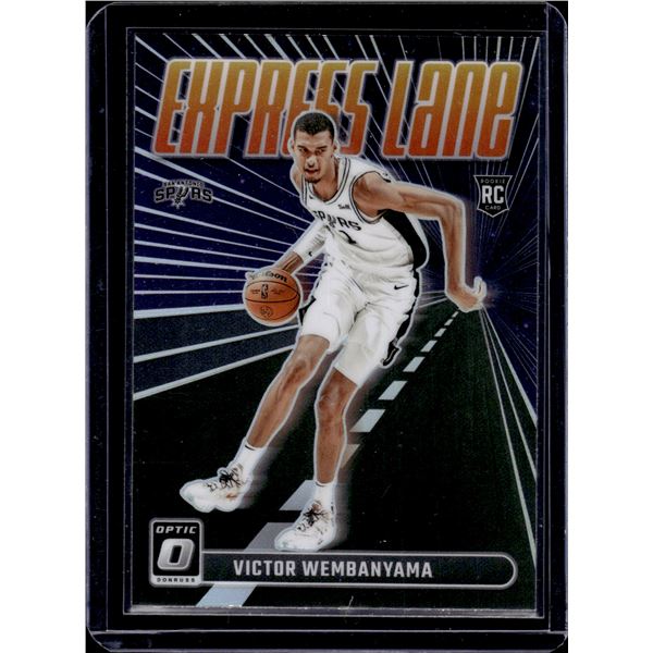 Victor Wembanyama Express Lane Holo Prizm RC 2023-24 Optic #8